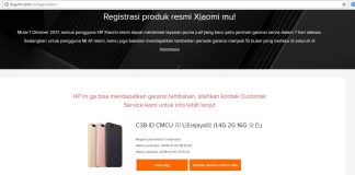 Garansi Resmi TAM Xiaomi