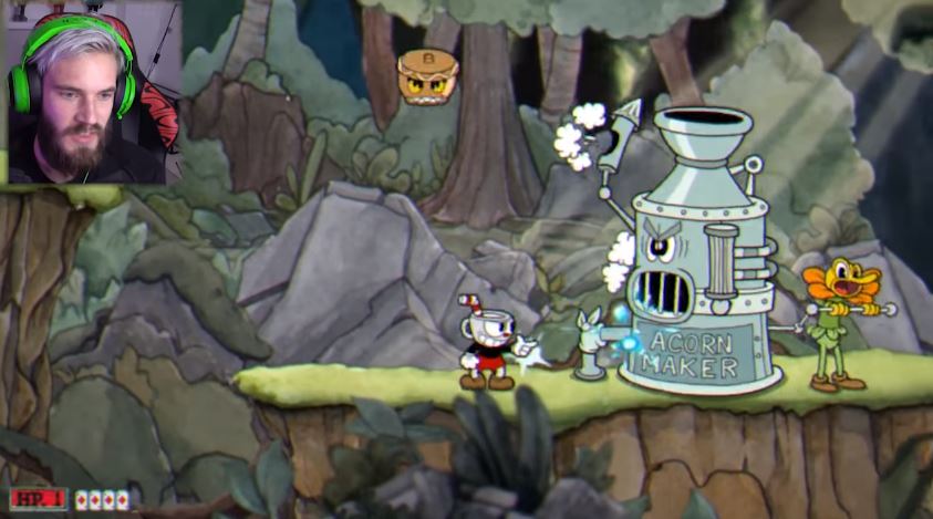 PewDiePie Cuphead