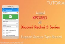 Cara Instal Xposed di Xiaomi Redmi 5A, 5 dan 5 Plus