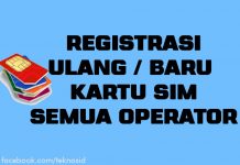 Cara Registrasi Baru Ulang Kartu SIM, Telkomsel, Indosat, XL, Tri
