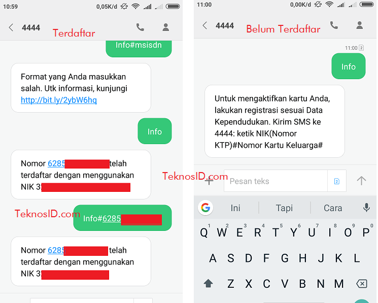 Cara cek nik yang terdaftar di kartu telkomsel