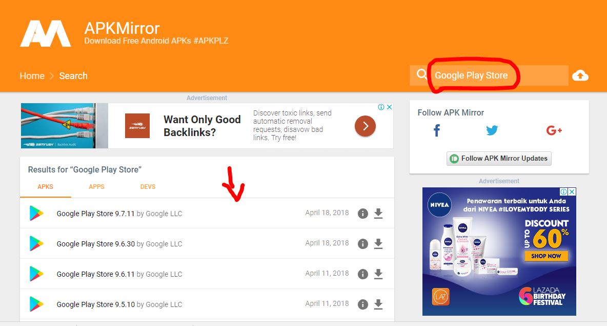 Cara Install Google Play Store Yang Hilang atau Terhapus TeknosID