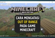 Cara mengatasi out of range minecraft