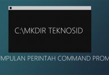 Kumpulan Perintah Command Prompt - Windows