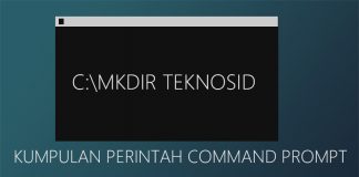 Kumpulan Perintah Command Prompt - Windows