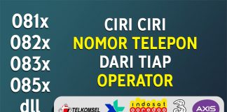 Cara mengetahui Nama Operator dari Nomor Telepon