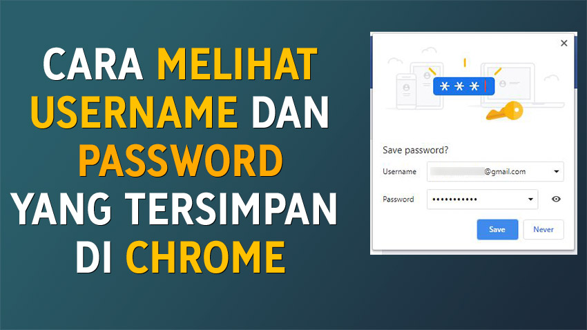 buka password tersimpan di chrome